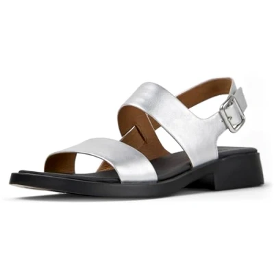 Abbildung von Camper dana Riemensandalette Rebound silver dana, Damen, Größe: 38, Schuhe