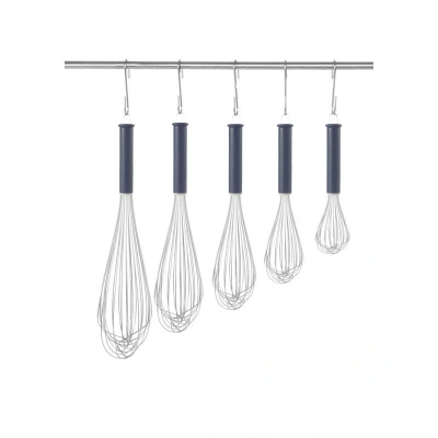 Abbildung von HENDI Schneebesen 29 cm 12 drahtig Edelstahl 1,4 mm PP Griff Aufhängeöse, Rührbesen