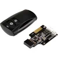 Abbildung von SilverStone SST ES02 USB 2.4G Funk Fernbedienung für PC Power / Reset, 2.0 9 Pin