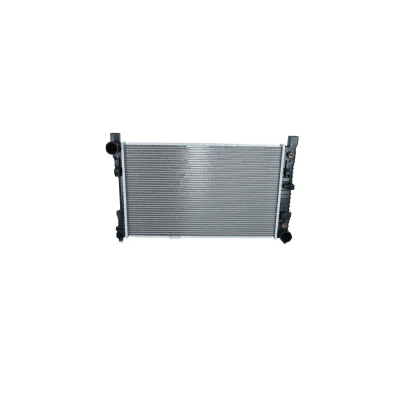 Abbildung von NRF 58390 Kühler, Motorkühlung Aluminium 650 398 26 Kühlrippen gelötet MERCEDES BENZ: C Klasse Limousine, CLK Coupe, T modell