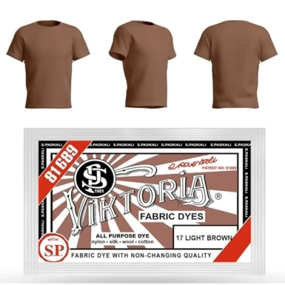 Abbildung von HOPS VIKTORIA Textilfarbe waschmaschinenfest (59 FARBEN) stofffarbe, färbemittel textilien, stofffarben waschfest, textil farbe, kleidung färben