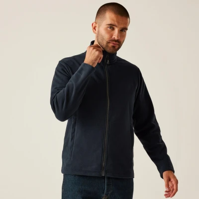 Abbildung von Regatta Professional Herren Men&#039;s Honestly Made Recycled Full Zip Microfleece Fleecejacke, Navy, M
