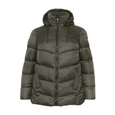 Abbildung von Kaffe Curve Susanna Winterjacke, Damen, Größe: 44, Forest night