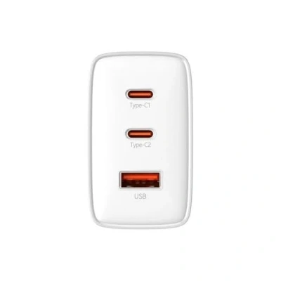 Abbildung von Baseus Travel Charger Cube Pro GaN Quick C+C+U, 65W, White EU (P10152301213 00)
