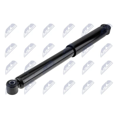 Abbildung von NTY A MS 022 Stoßdämpfer Hinterachse Gasdruck Teleskop oben Auge, unten Auge MITSUBISHI: Pajero Pinin (V60) 1.8 GDI, 2.0 GDI