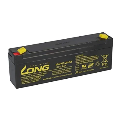 Abbildung von 12V 2,2Ah Long WP2.2 12 VDs Akku AGM Blei Batterie 2,1Ah 2,3Ah Alarmanlage