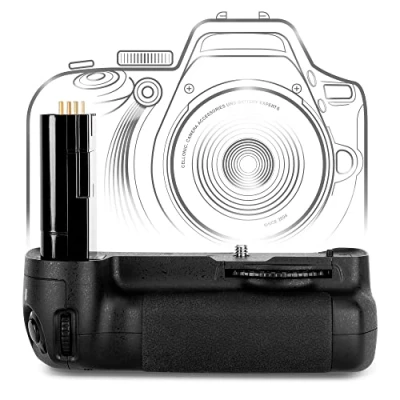 Abbildung von CELLONIC Batteriegriff MB D200 für Nikon Akkugriff EN EL3e Battery Grip Kamera Hochformatgriff, Multifunktions Handgriff, Vertical
