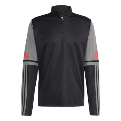 Abbildung von adidas Herren SQUADRA25 Training TOP, Black/Team Grey Four/Pure Ruby, S