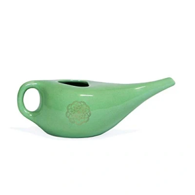 Abbildung von bodhi Nasensauger Ersatzteile Neti Pot mit Mandala jade