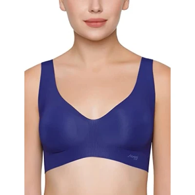 Abbildung von sloggi Damen ZERO Feel Bralette EX Bustier, Blue Ink, XS