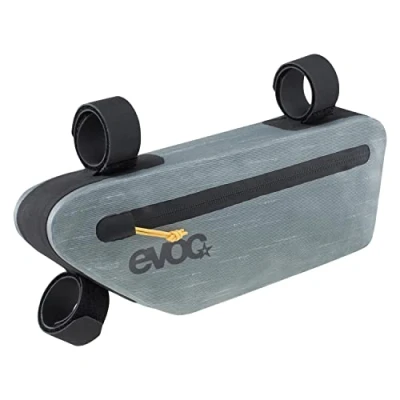 Abbildung von EVOC MULTI FRAME PACK WP S, vielseitige Fahrradtasche (praktische Rennradtasche, Rahmen, leichte Bike Tasche, Maße: 5 x 21 9,5 cm, Gewicht: 80 g, Volumen: 0,8 l), Steel