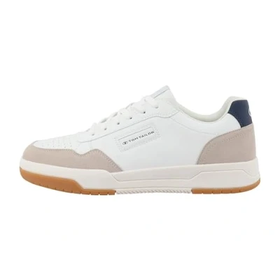 Abbildung von TOM Tailor Sneaker low, Herren, Größe: 44, White navy Schuhe