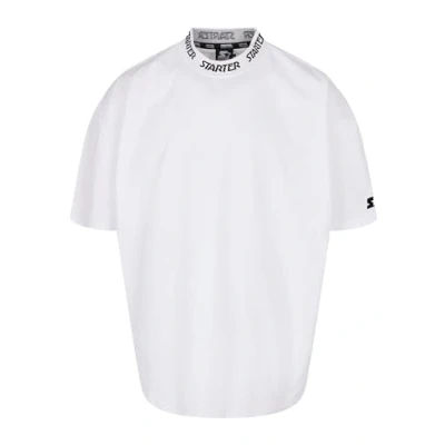 Abbildung von Starter Jaquard Tshirt print, Herren, Größe: Medium, White