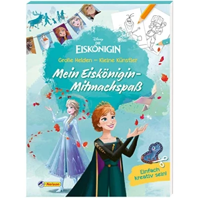Abbildung von Disney Die Eiskönigin: Große Helden Kleine Künstler: Mein Eiskönigin Mitmachspaß: Malen, Basteln, Spielen und Dekorieren Einfach kreativ sein mit ... Jetzt schon ein Klassiker!)