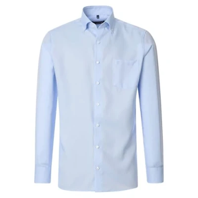 Abbildung von Casamoda Comfort FIT Langarm Hemd, Herren, Größe: 45, Blau