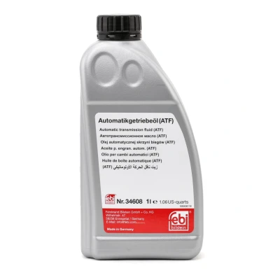 Abbildung von FEBI BILSTEIN 34608 Automatikgetriebeöl ATF II 1 gelb BMW: 3 Coupe, 5 Touring, Schrägheck, FORD: Focus 2 Transit V363 Kastenwagen