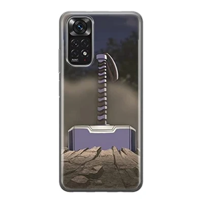 Abbildung von ERT Group Handyhülle für Xiaomi REDMI Note 11S 4G / 11 Original und offiziell Lizenziertes Marvel Muster Thor 002 optimal an die Form des Handy angepasst, hülle aus TPU