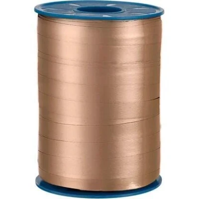 Abbildung von PRÄSENT C.E. Pattberg Mexico Geschenkband metallic Kupfer, 250 m Ringelband zum Einpacken von Geschenken, 10 mm Breite, Zubehör Dekorieren &amp; Basteln, Dekoband, Anlass