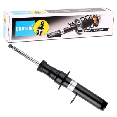 Abbildung von BILSTEIN B4 OE Replacement 19 276953 Stoßdämpfer Vorderachse rechts Gasdruck Zweirohr federtragender Dämpfer unten Platte, oben Stift
