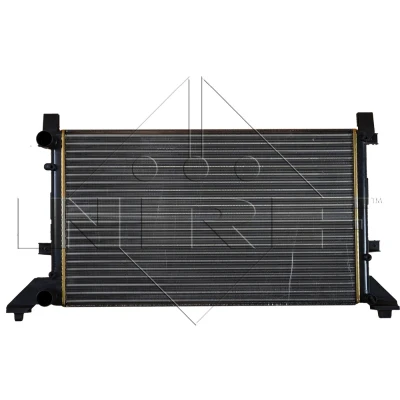 Abbildung von NRF 58240 Kühler, Motorkühlung Aluminium 680 415 34 Kühlrippen mechanisch gefügt VOLKSWAGEN: LT 28 46 2 Kasten, 35 II Bus
