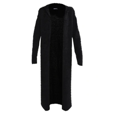 Abbildung von Urban Classics Feather Strickjacke, Damen, Größe: Large, Black