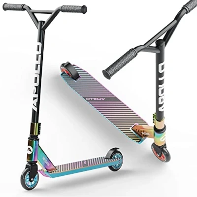 Abbildung von Apollo Stuntscooter Stunt Scooter Kinder Freestyle Kickscooter Genius Pro, Kinderroller Trick Roller und Erwachsene