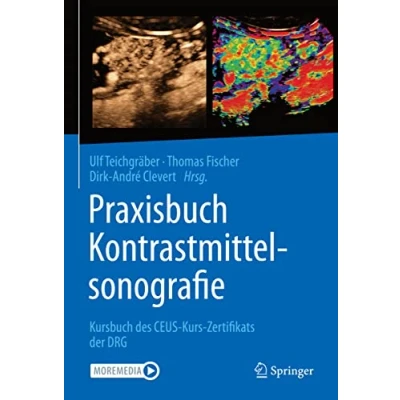 Abbildung von Praxisbuch Kontrastmittelsonografie: Kursbuch des CEUS Kurs Zertifikats der DRG