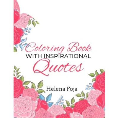 Abbildung von coloring Book with Inspirational Quotes Helena Foja: