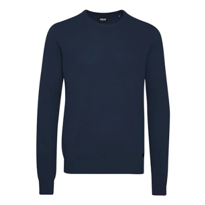 Abbildung von Solid KARL Strickpullover, Herren, Größe: Medium, Insignia b