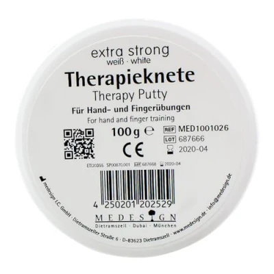 Abbildung von Therapieknete Extra Strong weiß 100 g