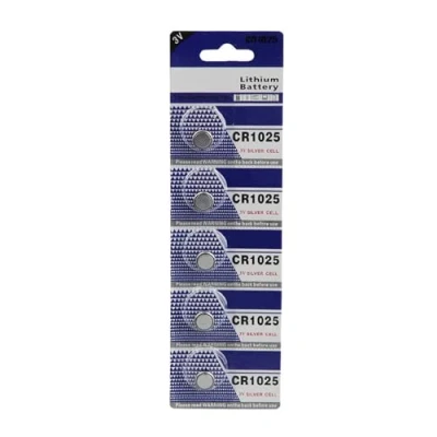 Abbildung von Yooghuge 5PC/10PC Stabile CR1025 3V Knopfzellen Batterien Lithium für Uhren Hohe Kapazität Knopfbatterien Zuverlässiger Betrieb