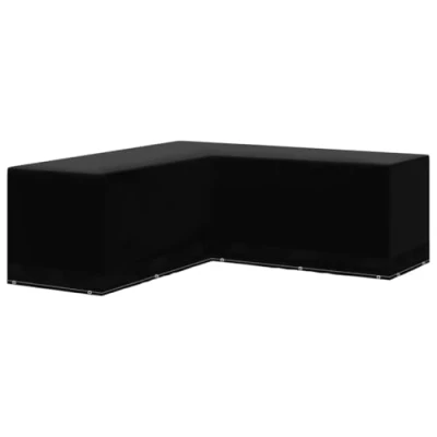 Abbildung von vidaXL Gartenmöbel Schutzhülle Abdeckung L Form 12 Ösen 250x250x90 cm (1 St)