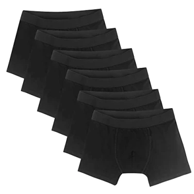 Abbildung von Libella Jungen Hipster Boxershorts Unterhosen Baumwolle Kinder Unterwäsche 6er Pack 1603BL 170/176