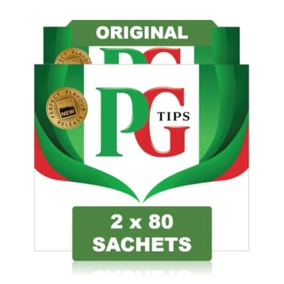 Abbildung von PG Tips Original Schwarztee 2 x 80 Teebeutel