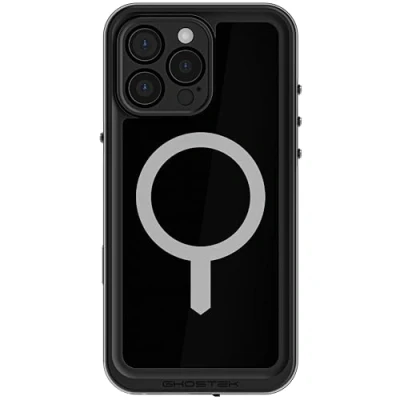 Abbildung von Ghostek Nautical Slim Schutzhülle für Apple iPhone 16 Pro Max, wasserdicht, integrierter Bildschirm und Kameraobjektivschutz, kompatibel mit MagSafe Zubehör, entworfen Max