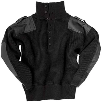 Abbildung von Mil Tec Alpin Pullover Schwarz 50