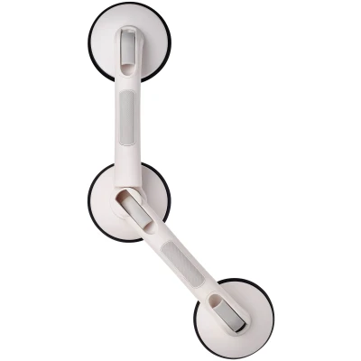 Abbildung von Ridder Haltegriff &quot;Rob&quot;, belastbar bis 120 kg, Winkel Sauggriff