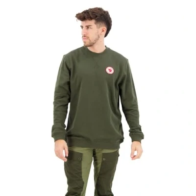 Abbildung von Fjällräven 1960 Logo Badge Sweater 87163 662 deep Forest L