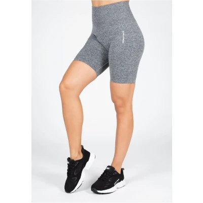 Abbildung von Gorilla Wear Quincy Seamless Cycling Leggings Hosen, Damen, Größe: M/L, Grey