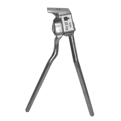 Abbildung von Esge/Pletscher Zweibeinständer Alu silber L lang 320 mm