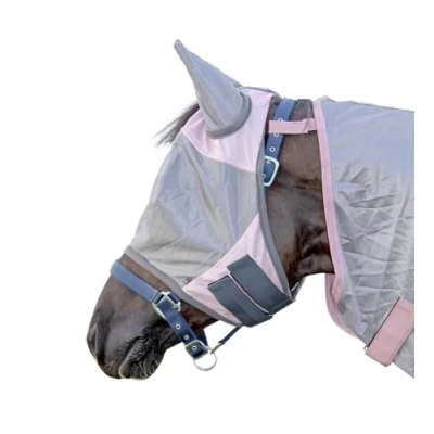 Abbildung von HKM Fliegenmaske Grau Pony
