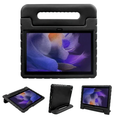 Abbildung von Schutzhülle mit Handgriff kindersicher für das Samsung Galaxy Tab A8 Schwarz
