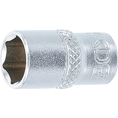 Abbildung von BGS 2482 Steckschlüssel Einsatz Sechskant 6,3 mm (1/4&quot;) SW 10 CV Stahl Stecknuss