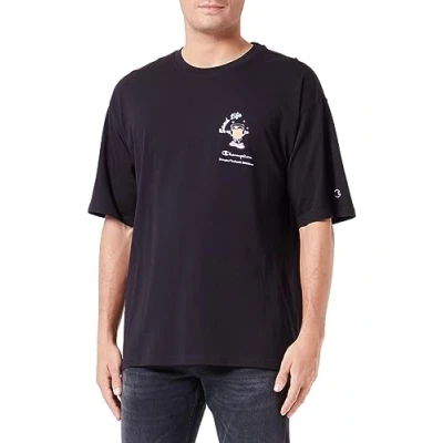 Abbildung von Champion Homme Rochester 1919 Graphic Gallery T shape Crewneck s shirt, Noir, M EU