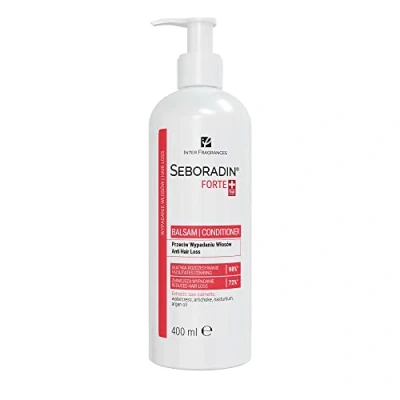 Abbildung von Seboradin Spülung Gegen Haarausfall Haar Conditioner Haarverlust Haarverdünnung Haarwachstum Für Frauen Männer Vitamine Natürliche Extrakte Kopfhaut Pflege Haarpflege 400 ml Forte