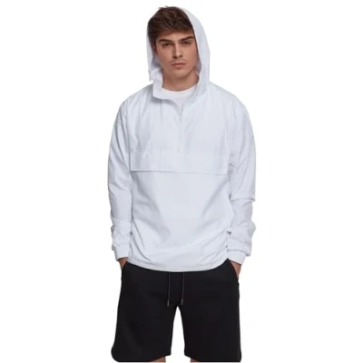 Abbildung von Urban Classics Basic Windbreaker, Herren, Größe: XXL, White