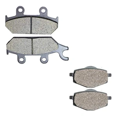 Abbildung von DONGNIE Bremsbeläge Set Fit für Yamaha Street XT600 XT600E XT 600 E 3UW 3TB F430 431 1996 1997 1998 1999 2000 2001 2002 2003 Vorderseite (Farbe : Black Whole Set)