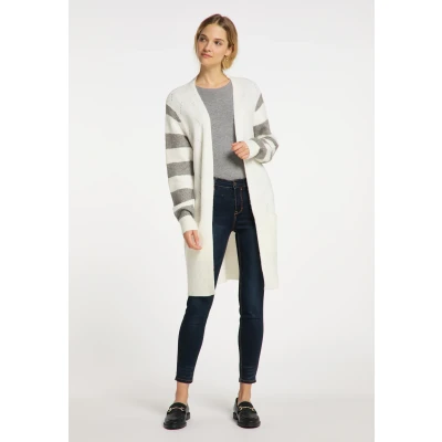 Abbildung von DREIMASTER Maritime Damen Strickjacke XS/S / Off White 60% Polyester 40% Polyacryl