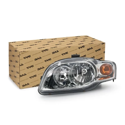 Abbildung von TYC 20 0530 05 2 Scheinwerfer links H7/H7 gelb für Rechtsverkehr mit Elektromotor AUDI: A4 B7 Limousine, Avant, B6/B7 Cabrio