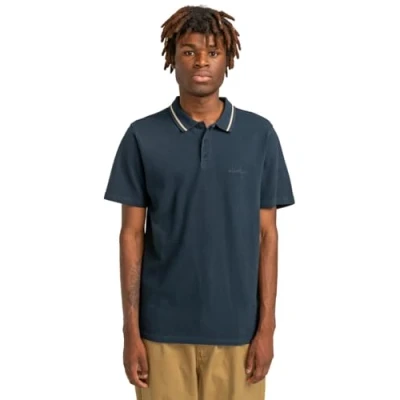 Abbildung von Element Myloh Kurzärmliges Polo Hemd Männer Blau